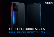 OPPO K13 Turbo Series India Launch Set for August 11 – Specs, Features, and What to Expect